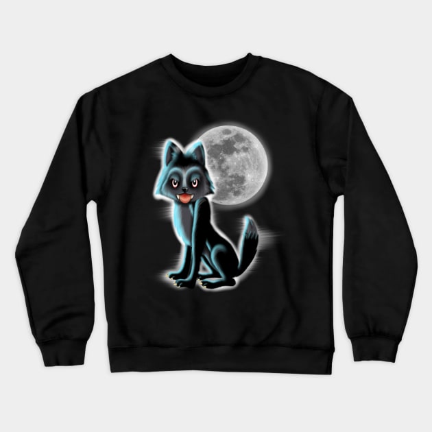 Hell hound Crewneck Sweatshirt by Manxcraft